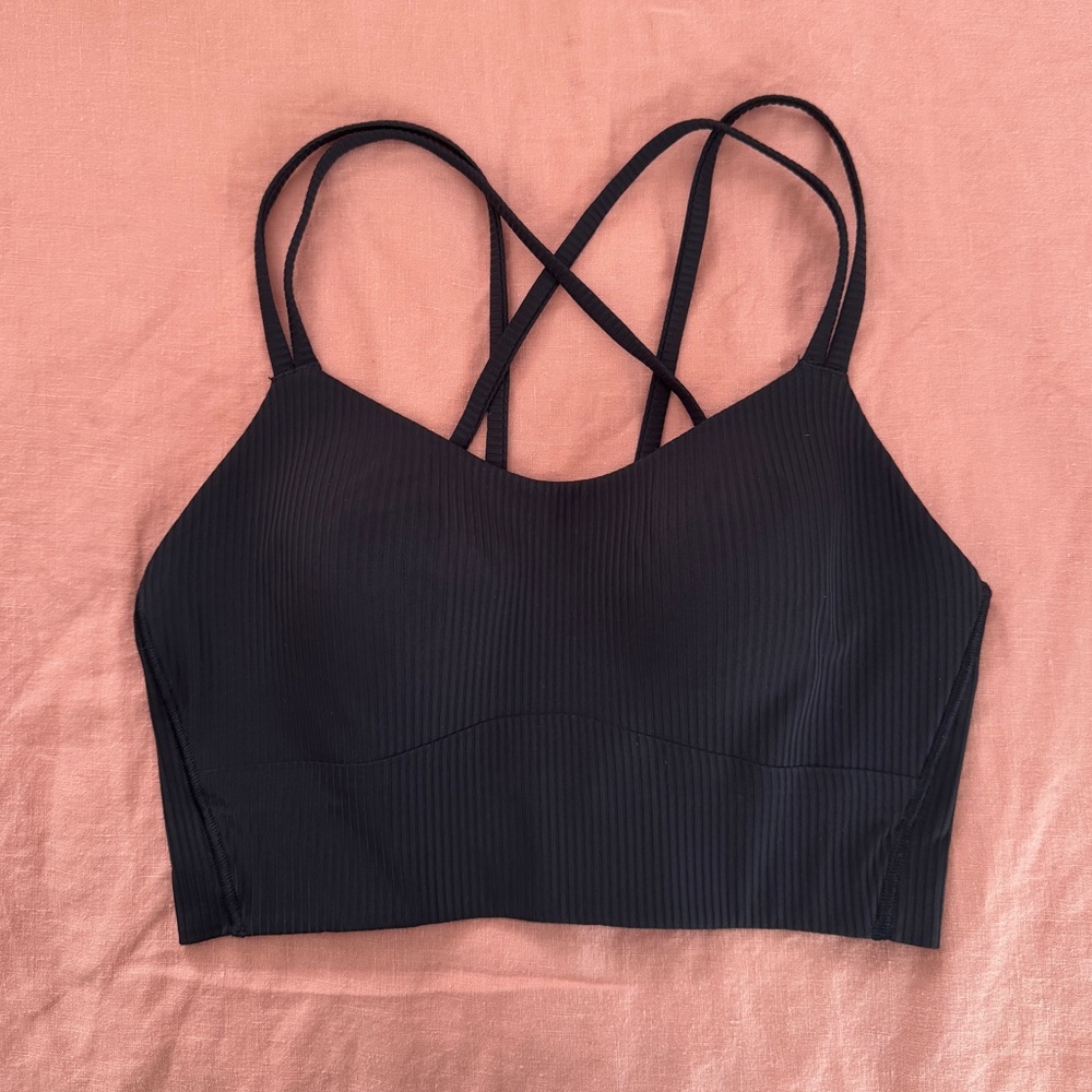 Lululemon Like a Cloud Ribbed Longline Bra